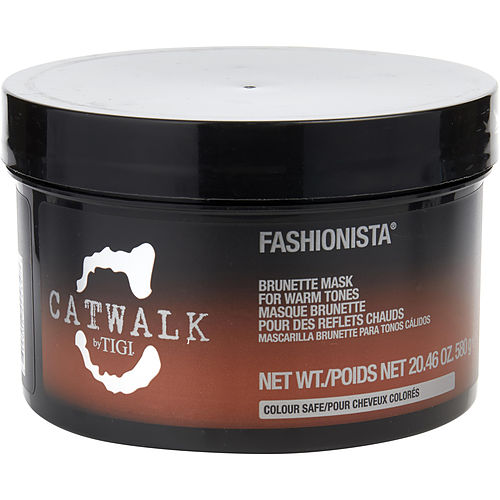 Tigi Catwalk Fashionista Brunette Mask For Warm Tones 20.46 Oz