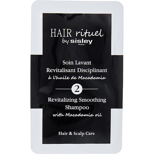 Sisley Hair Rituel Revitalizing Smoothing Shampoo With Macadamia Oil Sachet Sample 0.27 Oz