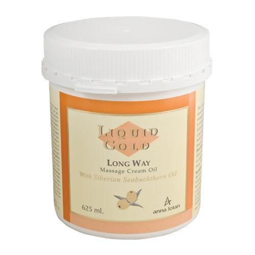 Anna Lotan Liquid Gold - Long Way Massage Cream Oil 625ml / 21oz - JOSEPH BEAUTY 