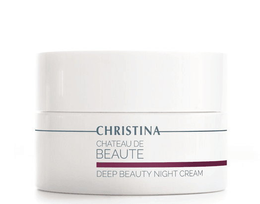 Christina Chateau De Beaute - Deep Beauté Night Cream 50ml / 1.7oz - JOSEPH BEAUTY 