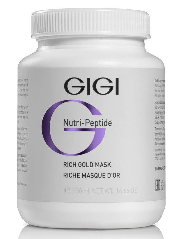 Gigi Nutri Peptide - Rich Gold Mask 500ml / 16.9oz - JOSEPH BEAUTY 