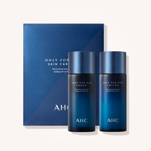 AHC Only For Men Skin Care Set(Toner 150ml + Lotion 150ml) - Skincare SET for Men - AHC - JOSEPH BEAUTY