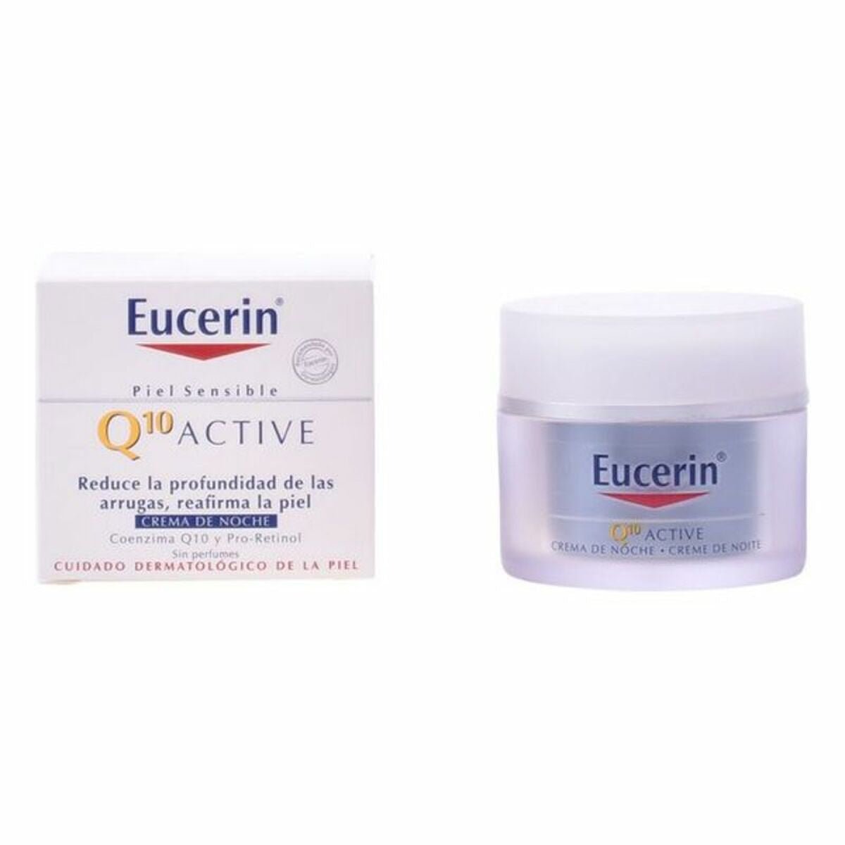 Anti-Wrinkle Night Cream Q10 Active Eucerin 50 ml - JOSEPH BEAUTY