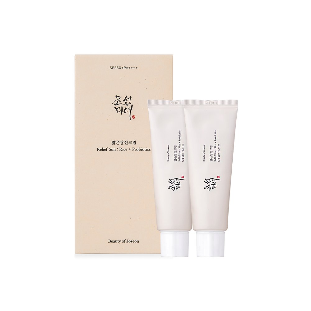 [Beauty of Joseon] Relief Sun: Rice + Probiotics (SPF50+ PA++++) Double Pack 50ml X 2ea - JOSEPH BEAUTY