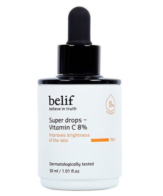belif Super drops Vitamin C 8% Ampoule 30ml - JOSEPH BEAUTY