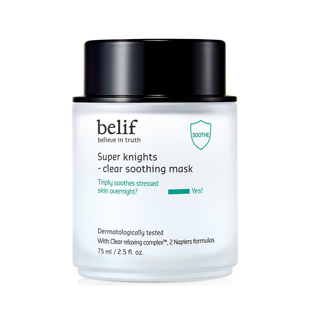 belif Super Knights Clear Soothing Mask 75ml - JOSEPH BEAUTY