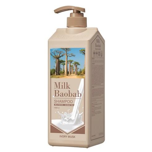 BIOKLASSE MILK BAOBAB HAIR Shampoo 1000ml #Ivory Musk - JOSEPH BEAUTY