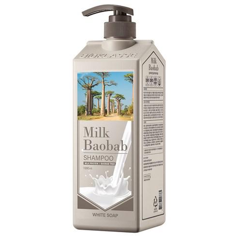 BIOKLASSE MILCH BAOBAB HAAR Shampoo 1000ml #Weiße Seife