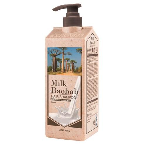 BIOKLASSE MILK BAOBAB HAIR SHAMPOO White Musk 1000ml - JOSEPH BEAUTY