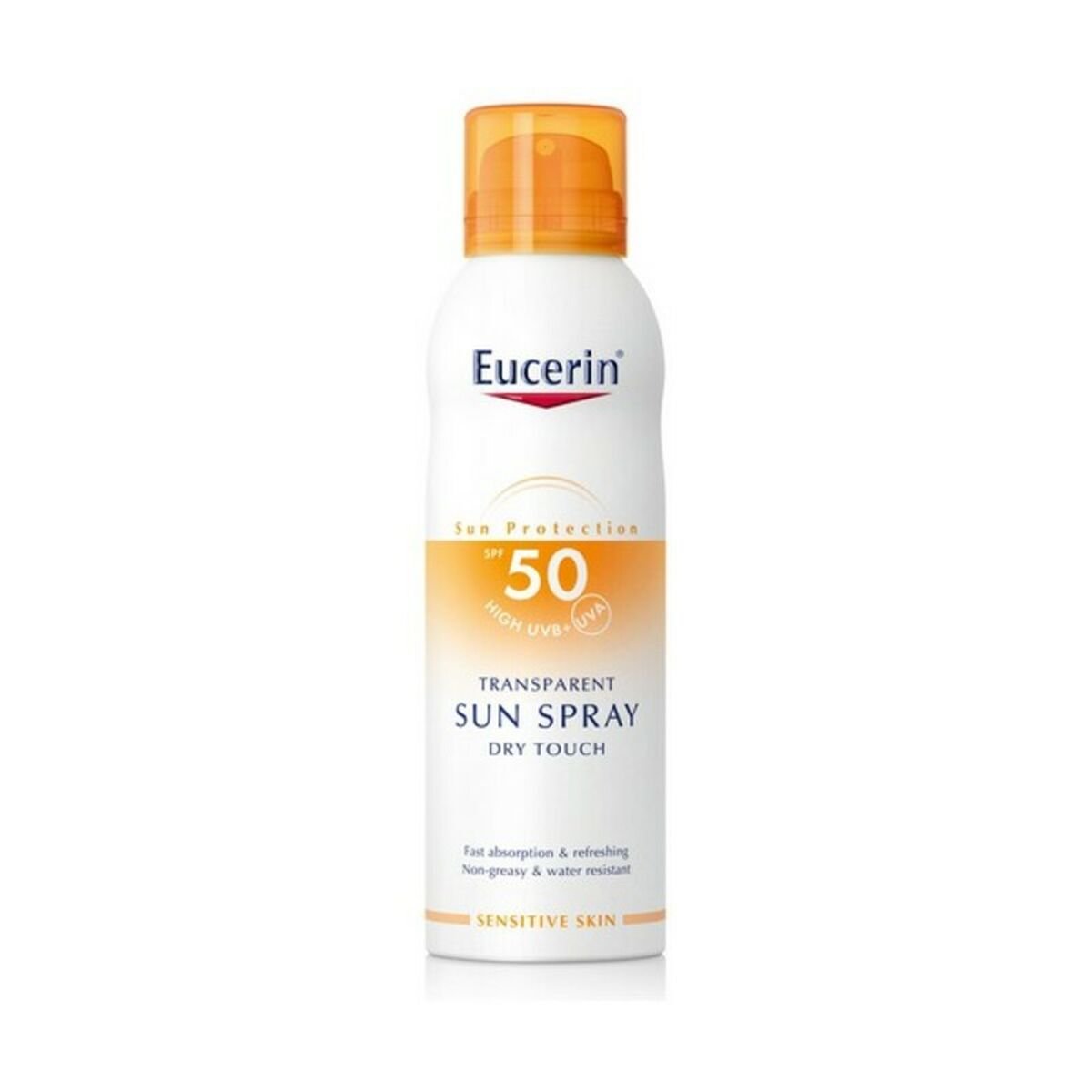 Body Sunscreen Spray Sensitive Eucerin 200 ml - JOSEPH BEAUTY