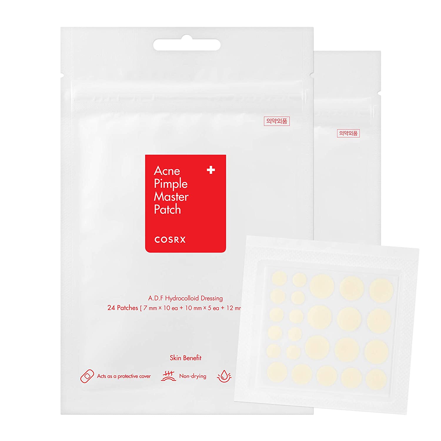 COSRX Acne Pimple Master Patch 24 Patches (3 Sizes) - JOSEPH BEAUTY