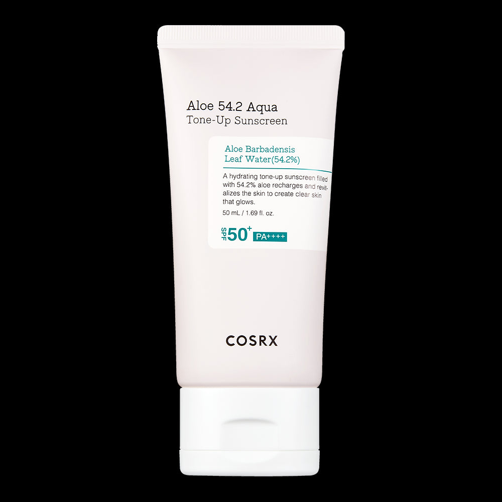 COSRX Aloe 54.2 Aqua Tone-up Sunscreen SPF 50+ PA++++ 50ml - JOSEPH BEAUTY