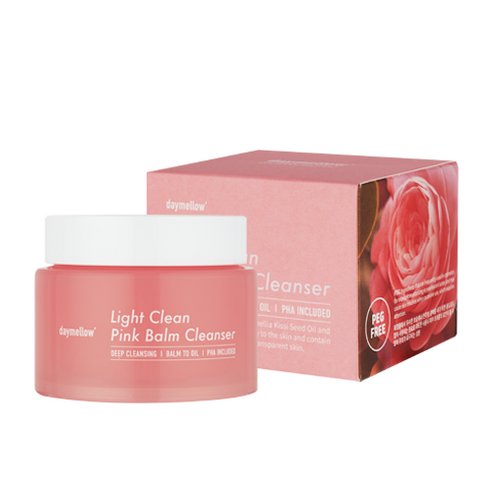 daymellow Light Clean Pink Balm Cleanser 90ml - JOSEPH BEAUTY