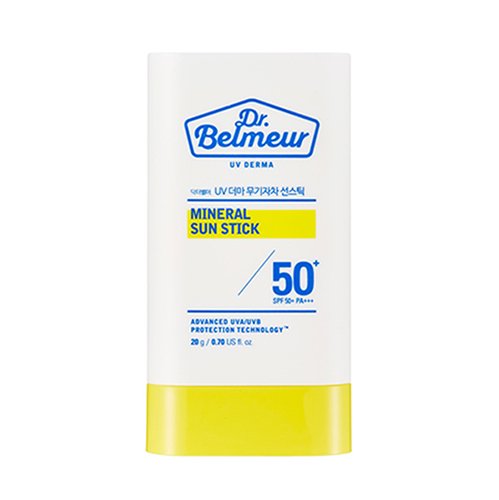 Dr.Belmeur UV Derma Mineral Sun Stick SPF 50+ PA+++ 20g - JOSEPH BEAUTY