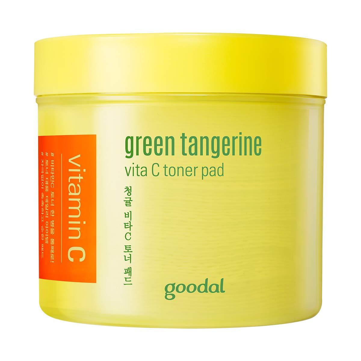 goodal Green Tangerine Vitamin C Toner Pads (70 Pads) - JOSEPH BEAUTY