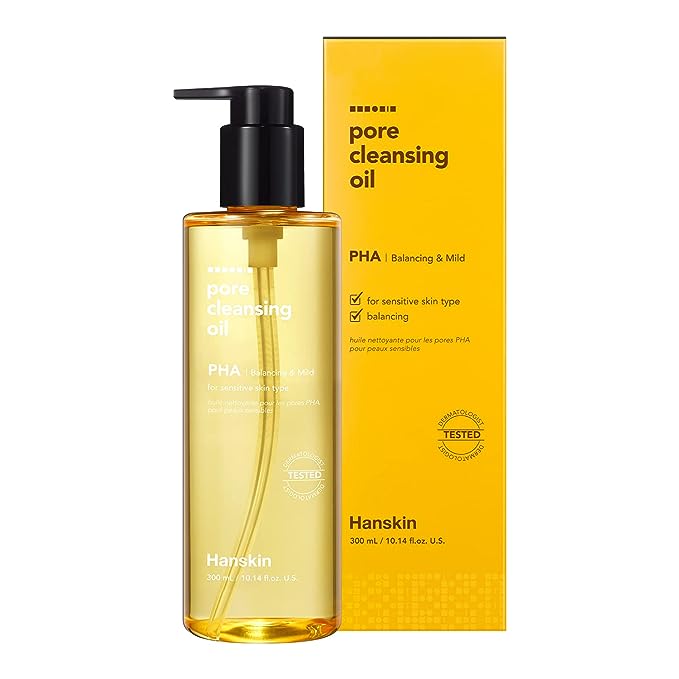 Hanskin PHA Pore Cleansing Oil 300ml - JOSEPH BEAUTY