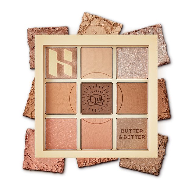 [HOLIKA HOLIKA] My Fave Mood Eye Palette Butter&Better Collection 8g #ANG BUTTER