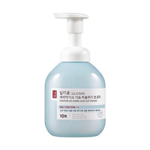 ILLIYOON Ceramide Ato Bubble Wash and Shampoo 400ml - JOSEPH BEAUTY