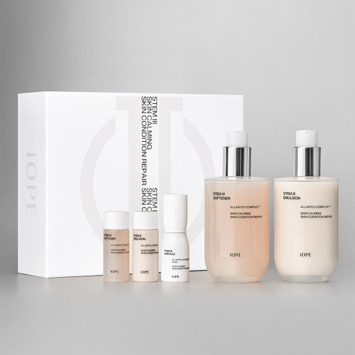 IOPE Stem 3 Softener & Emulsion Skincare SET - JOSEPH BEAUTY