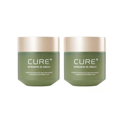 [KIM JEONG MOON Aloe] Cure Plus intensive 2X Cream 50g X 2ea - JOSEPH BEAUTY