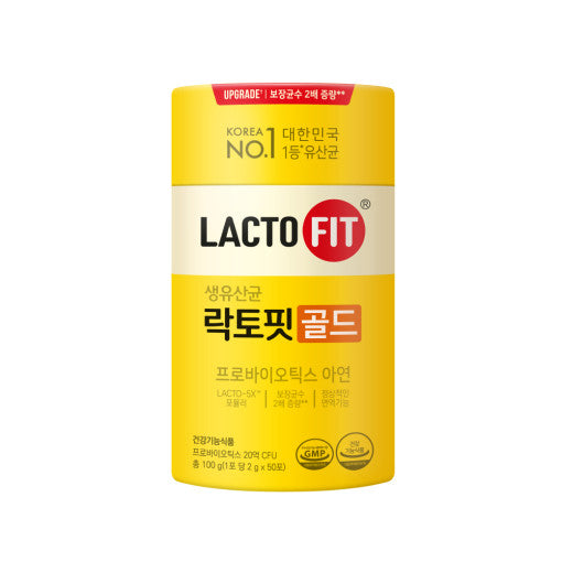 LACTO-FIT ProBiotics Gold (1 Pack, 2,000mg x 50EA) - JOSEPH BEAUTY