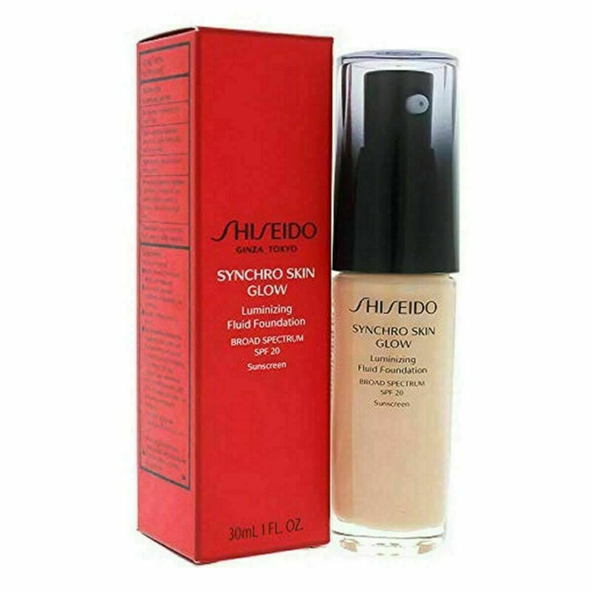 Liquid Make Up Base Skin Glow Shiseido SPF20 (30 ml) - JOSEPH BEAUTY