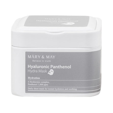 [MARY & MAY] Hyaluronic Panthenol Hydra Mask Sheets 30 Sheets - JOSEPH BEAUTY