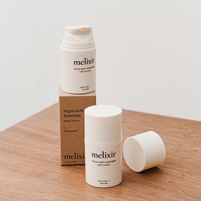 melixir Vegan Airfit Sunscreen SPF50+ PA++++ 50ml - JOSEPH BEAUTY