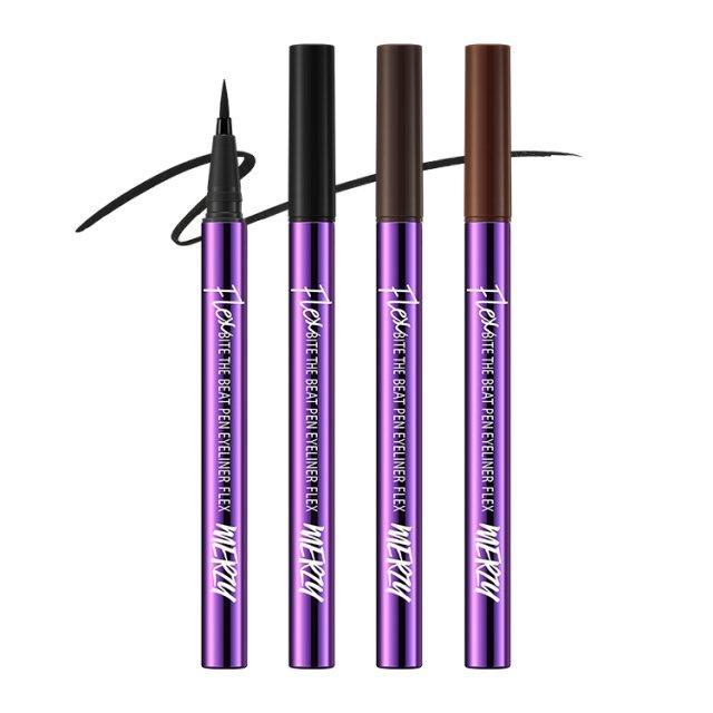 MERZY BITE THE BEAT PEN EYELINER FLEX 0.6g (3 Colors) - JOSEPH BEAUTY