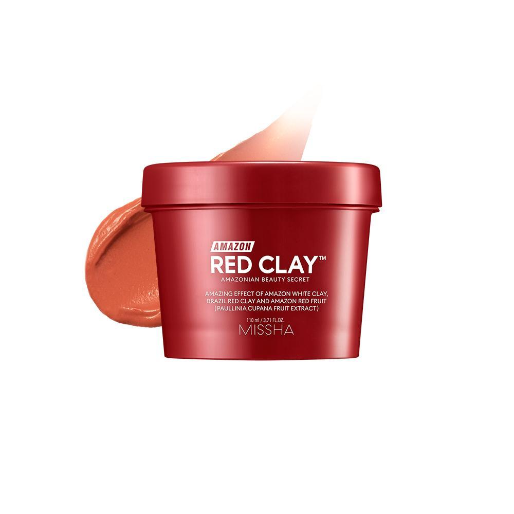 MISSHA Amazon Red Clay Pore Mask 110ml - JOSEPH BEAUTY