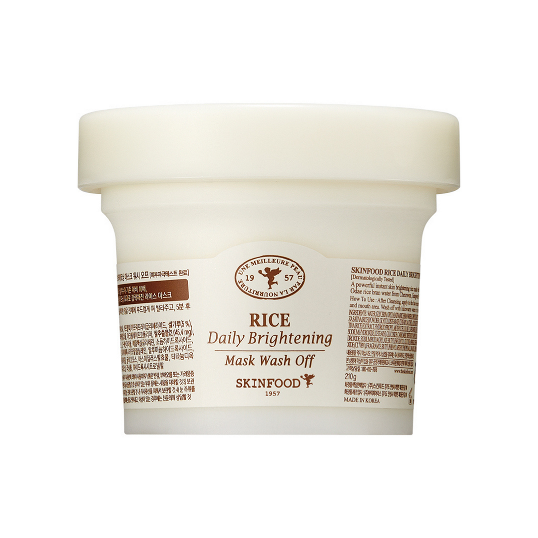 SKINFOOD Rice Daily Brightening Mask Wash Off 210g