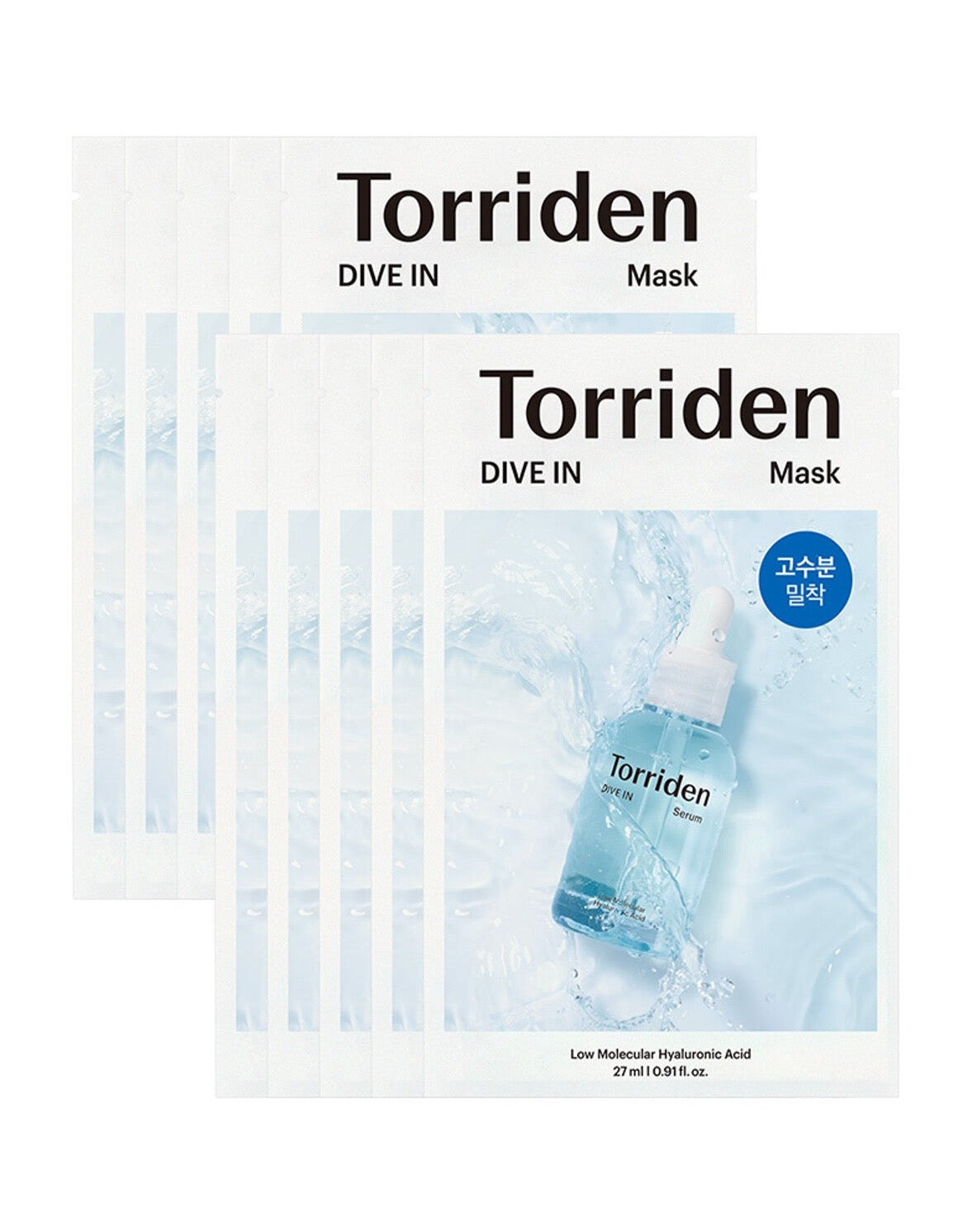 Torriden Dive-In Low Molecule Hyaluronic Acid Mask Sheet 10ea