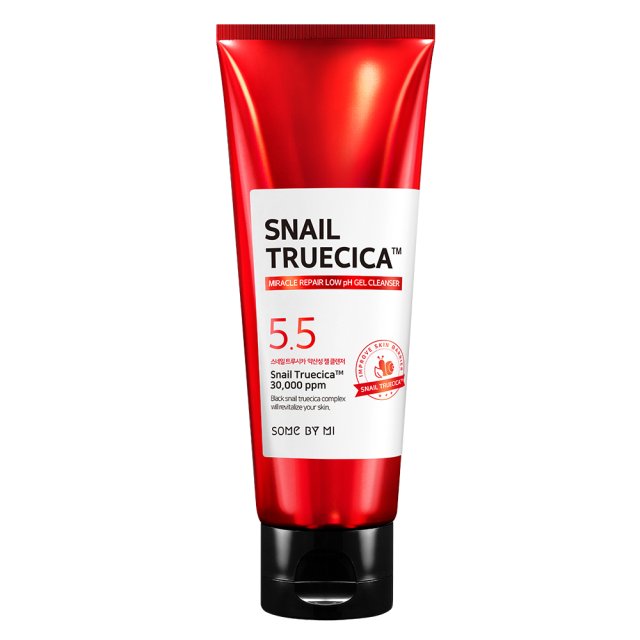 [SOME BY MI] Snail Truecica Miracle Repair Gel-Reiniger mit niedrigem pH-Wert, 100 ml