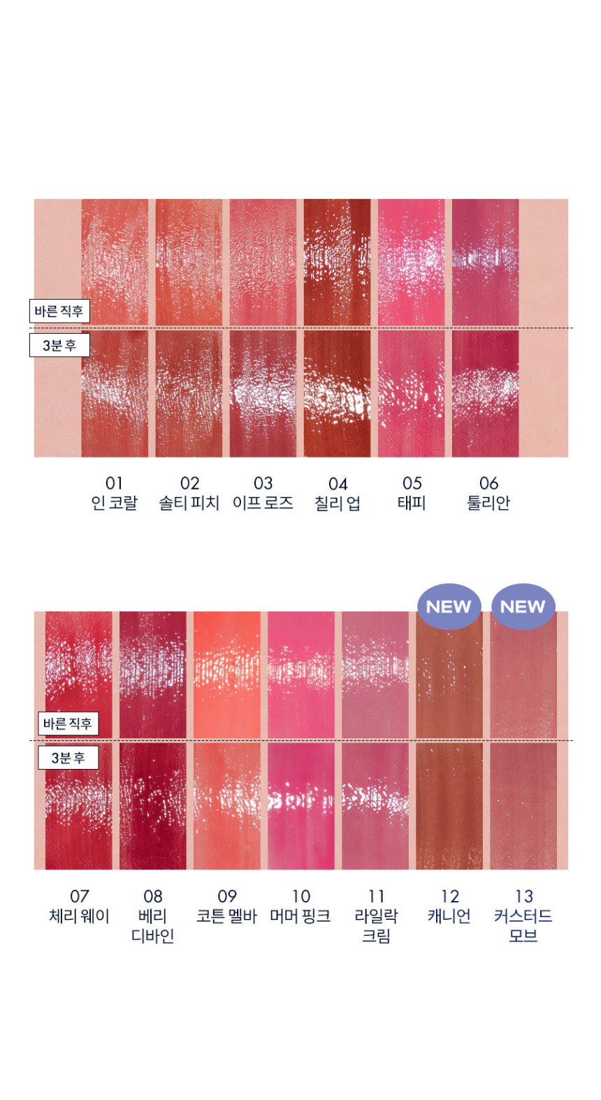 rom&nd Dewyful Water Tint (13 Colors)