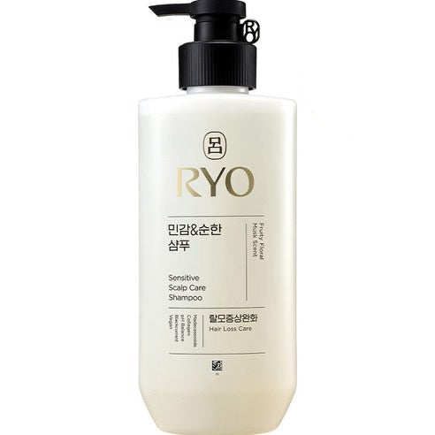 RYO Sensitive Kopfhautpflege Shampoo #Fruchtig Blumig 480ml