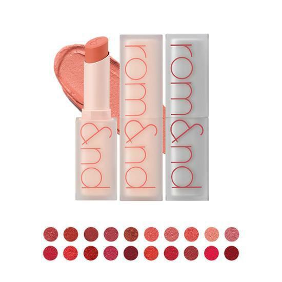 rom&nd ZERO MATTE LIPSTICK (20 Colors) - JOSEPH BEAUTY