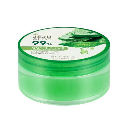 THE FACE SHOP Jeju Aloe Fresh Soothing Gel 300ml (Jar) - JOSEPH BEAUTY