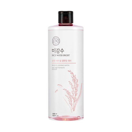 THE FACE SHOP Rice Water Bright Mild Cleansing Water 500ml - JOSEPH BEAUTY