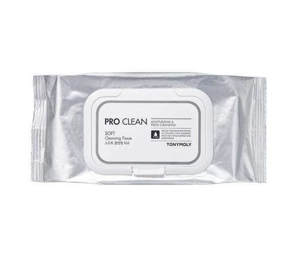 TONYMOLY Pro Clean Soft Cleansing Tissue 50ea - JOSEPH BEAUTY